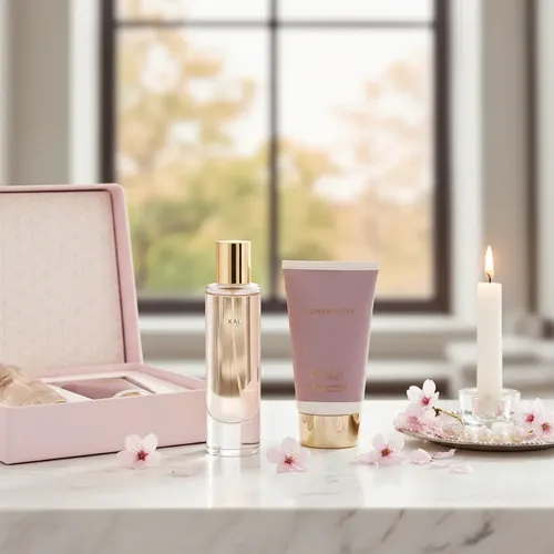 Lata Relieve Perfume Y Crema Kala Aromas Flower Night Mujer