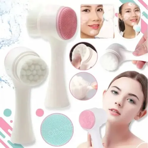 Kit Facial Cepillo Limpieza Vincha Mascarillas Comprimidas
