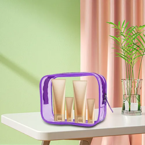 Bolsa De Maquillaje Transparente, Estuche Organizador De