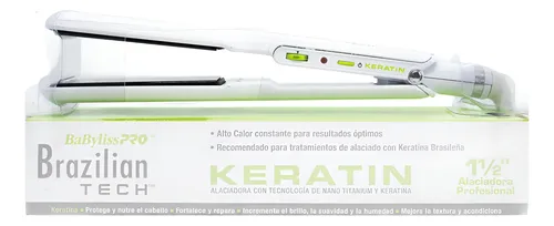 Babyliss Brazilian Tech Plancha Pelo Keratina