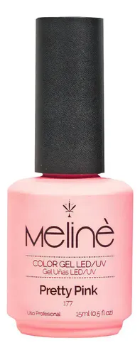 Esmalte Color Gel Uvled Semipermanente Meline Tono 602-funky Town