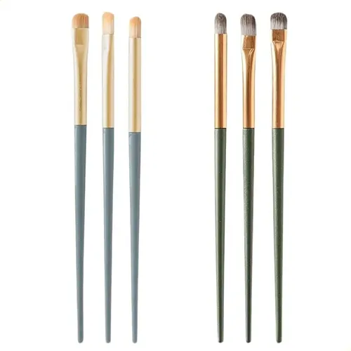 Dsad Set De Tres Brochas Para Sombras De Ojos