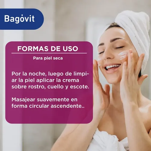 Bagovit Pro Lifting Crema Noche Piel Seca Anti Arrugas 55g