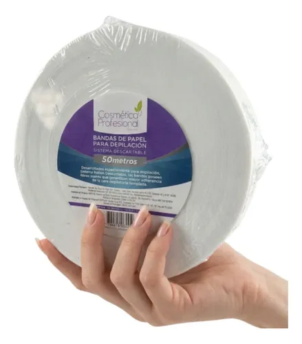 Bandas Depilatorias Descartables Cosmetica Profesional 50mt