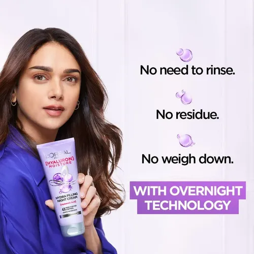 Hyaluron Night Cream Para Cabello Seco 180 Ml
