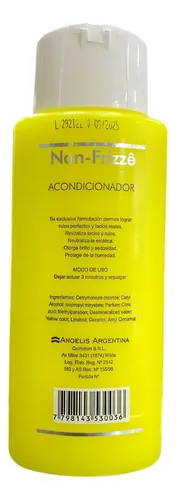 Combo Non Frizze Revitalizador Capilar Angelis Argentina