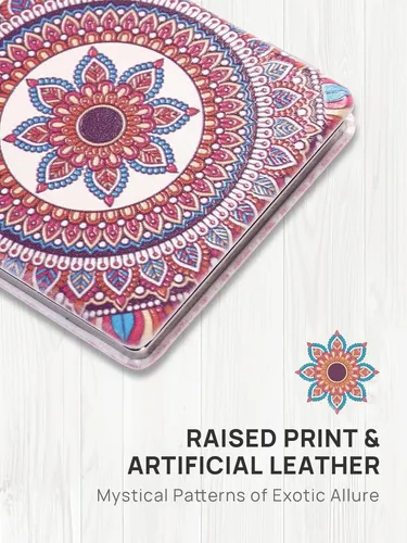 Espejo De Aumento Compacto Omiro 1x/3x Con Funda De Piel Sin