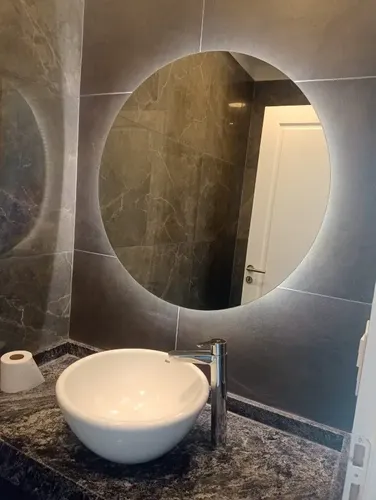 Espejo Circular Con Luces Led