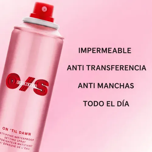 One Size Fijador De Maquillaje Waterproof On Till Dawn Spray