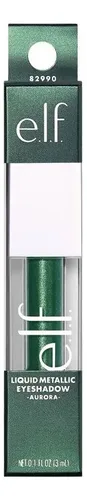 E.l.f. Liquid Metallic Eyeshadow Sombras Liquidas Metálicas Color De La Sombra Aurora