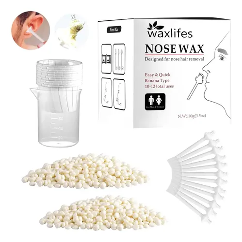 Kit Depilación Indoloro Oído Cejas Vello Facial Portátil