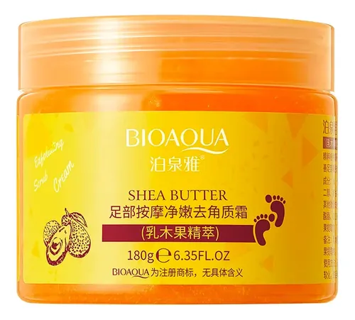 Icrema Exfoliante Pies Bioaqua 180g Hidratante Removedora