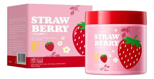 Loción Corporal Hidratante Para El Invierno Frutilla
