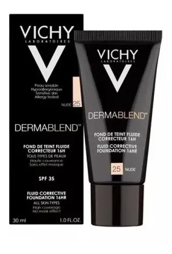 Base de maquiagem fluida Vichy Dermablend 30 ml – Tom 25 Nude
