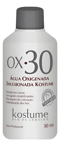 Oxidante En Crema Agua Oxigenada Emulsionada Kostume 90ml