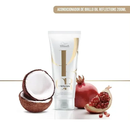 Acondicionador Wella Oil Reflection Luminosidad Brillo 200ml