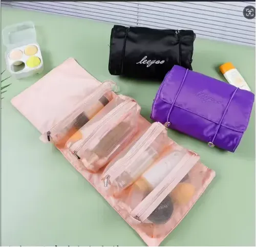 Neceser Organizador Viaje Porta Cosméticos Maquillaje 4 En 1