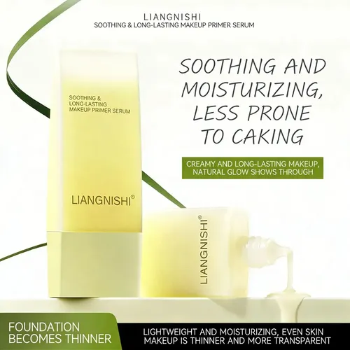 Prebase De Maquillaje De Larga Duración Liangnishi, Sérum Na