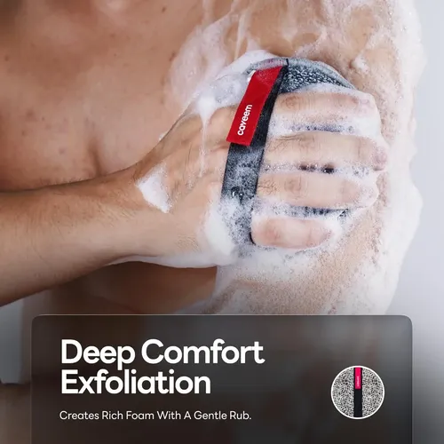 Esponja Exfoliante Corporal Caveem Redonda Gruesa 2 Pzas