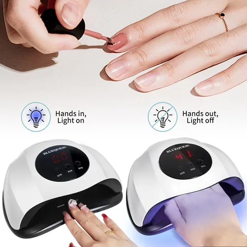 Lámpara De Manicura Con Secador De Uñas Uv De 24 Led Para Us