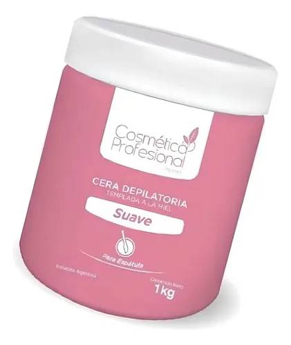 Cera Depilatoria Templada Miel Suave Cosmetica Profesional