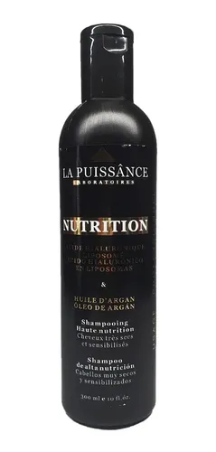 La Puissance Shampoo Nutrición Argán Cabello Seco X 300ml