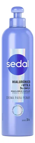 Crema De Peinar Sedal Hialuronico Y Vitamina A 300 Ml