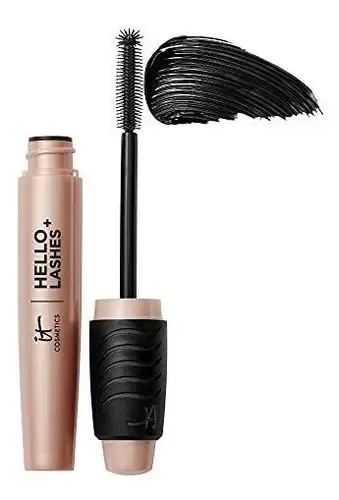 Pestañina It Cosmetics Hello Lashes+ Volumizing Negra. Color Negro