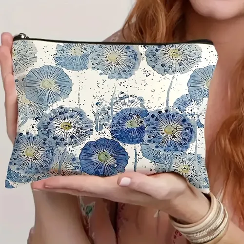 Bolsa De Maquillaje De Viaje A La Moda, Organizador Con Crem
