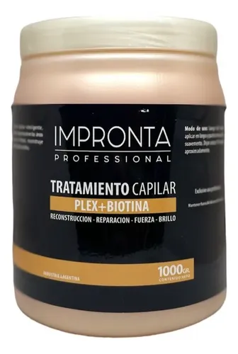 Shampoo + Mascara Plex Con Biotina Repara Impronta 1kg Full