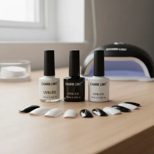 Kit Semi Negro, Blanco Y Vía Lactea Uv Led Charm L.