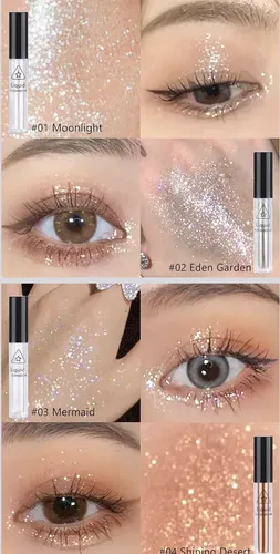 Juego De 4 Delineadores De Ojos Líquidos Maquillaje Coreano