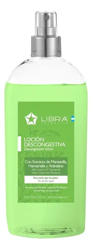 Loción Descongestiva Facial Todo Tipo Piel 250ml Libra X 2 U