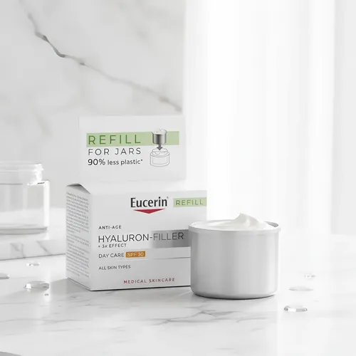 Eucerin Refill Hyaluron-filler 3xeffect Crema Día Fps30 50ml