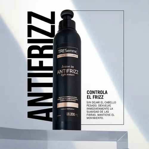 Crema para peinar TRESemmé Leave in antifrizz – 1 unidad de 300mL