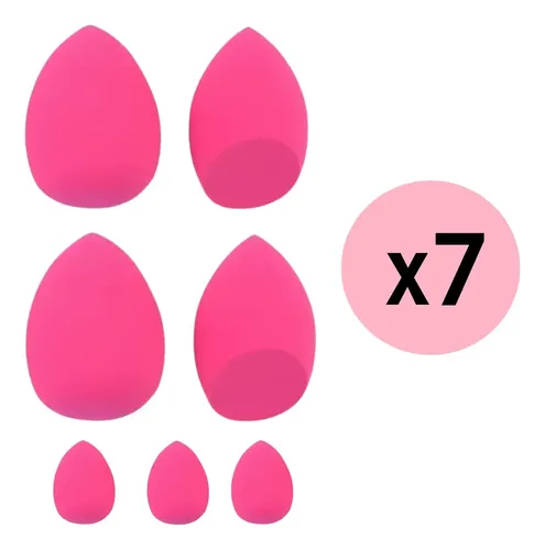 Set Esponjas Maquillaje Profesional Diferentes Formas Luvina