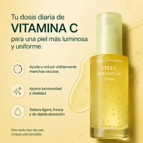 .zd . Suero Goodal Mandarina Verde Vita-c 40ml .jh
