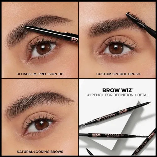 Lápiz Para Cejas Brow Wiz Anastasia Beverly Hills Pro Color Dark Brown
