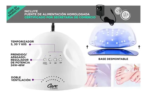 Lampara Horno Cabina Uv Led 48w Secador Gel Semipermanente
