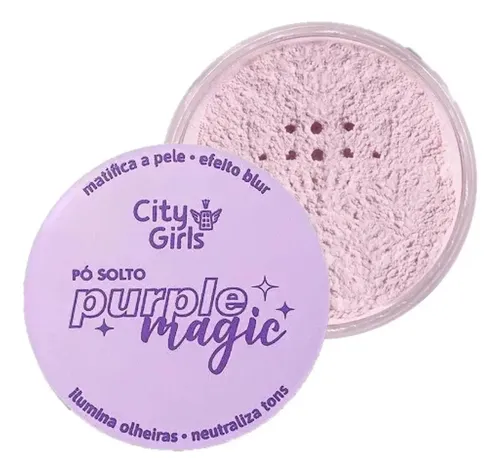 Polvo Suelto Morado Lila Purple Magic De City Girls Neutralizador