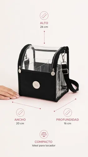 Organizador Maquillaje Brochas Senior Cube Box Melody Scher