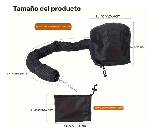 Secador De Pelo Portátil, Sombrero, Salón De Enfermería, !