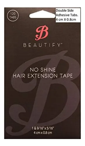 Cinta Adhesiva Para Extensiones De Cabello Beautify No Shine