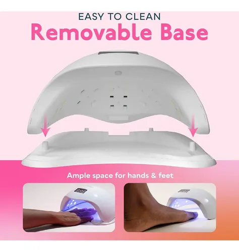 Lámpara Uv Led Para Uñas Sunuv Sun5, 4 Temporizadores