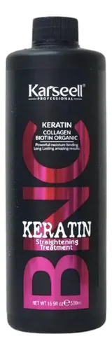 Karseell Tratamiento Keratina Alisador Bnc Biotin 500 Ml