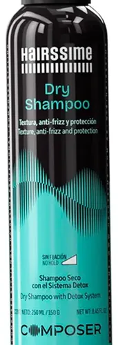 Hairssime Composer Dry Shampo En Seco Detox Texturizante 6c