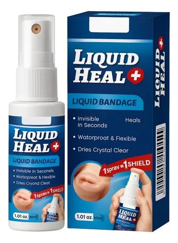 Spray Cicatrizante Instantaneo Vendaje Liquido Proteccion Fragancia Sin fragancia