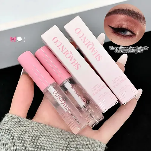 1 Gel Cejas 3d Secado Rápido Impermeable Fijador 1 Pieza