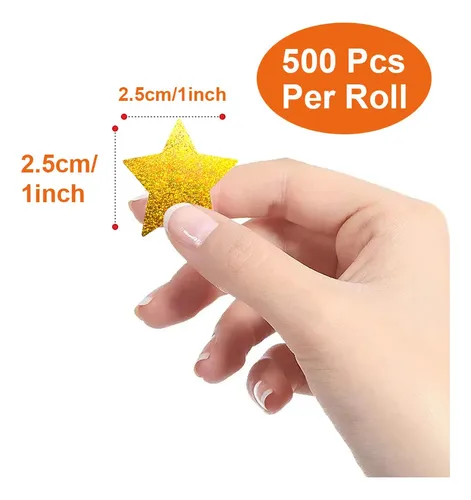 Pegatinas Hechas A Mano De Dibujos Animados De Estrellas De