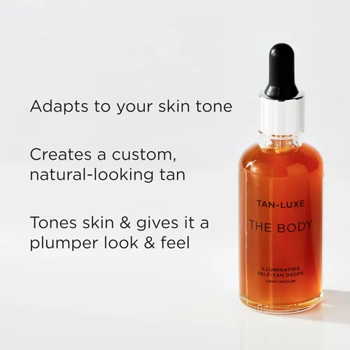 Autobronceador Tan-luxe 50ml Gotas Para Tonos Medios A Oscu